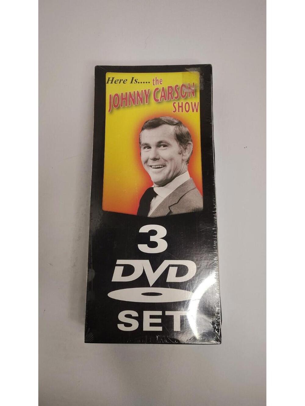 Here Is the Johnny Carson Show 3 DVD Set Factory Sealed Timeless Video Early TV